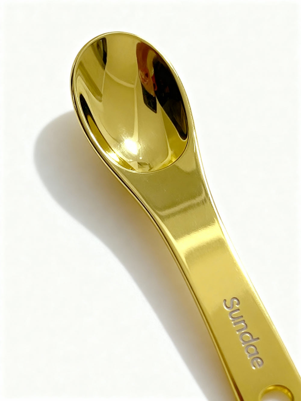 Gold Cosmetic Spoon