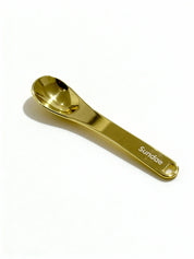 Mini Gold Cosmetic Spoon